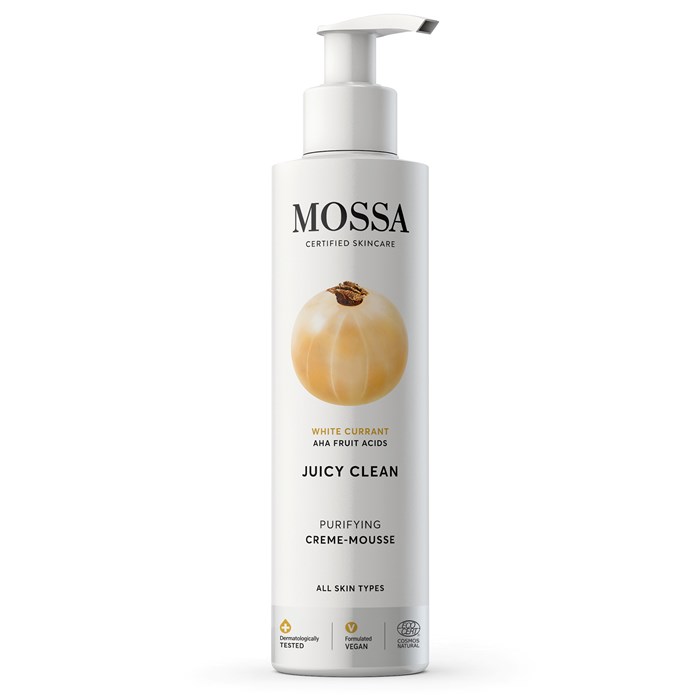 Mossa Juicy Clean Purifying Creme-Mousse, 190 ml