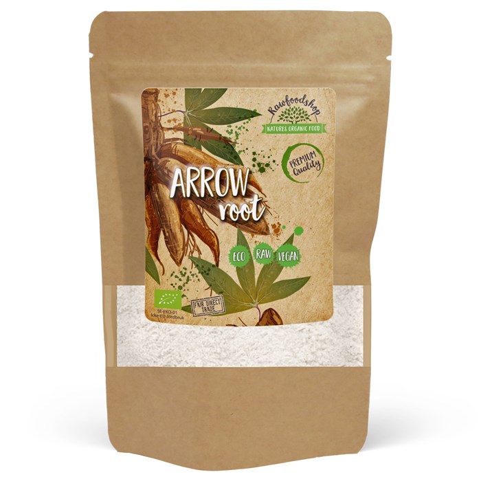 Rawfoodshop Ekologiskt Arrowrotpulver, 50 g