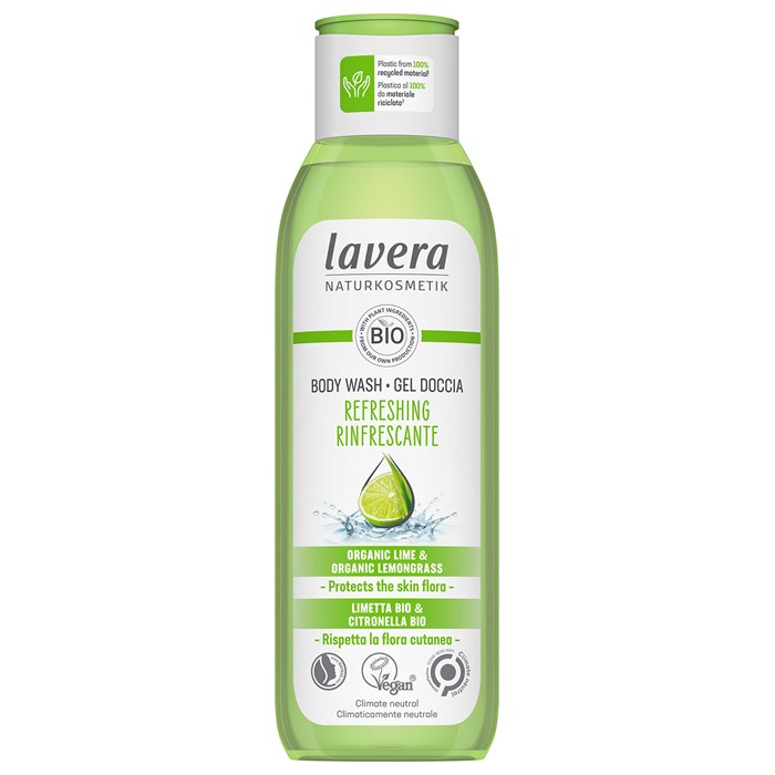 Lavera Refreshing Body Wash, 250 ml