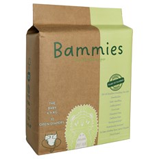 Bammies Bambublöjor The Baby 6-9 kg, 32 st