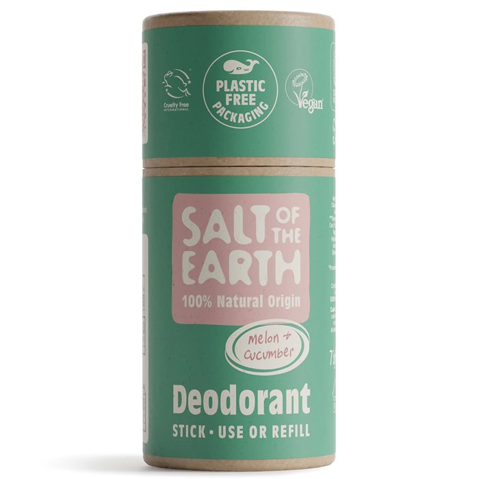 Salt of the Earth Melon & Cucumber Deodorant Stick - Use or Refill, 75 g
