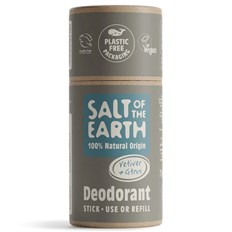 Salt of the Earth Vetiver & Citrus Deodorant Stick - Use or Refill, 75 g