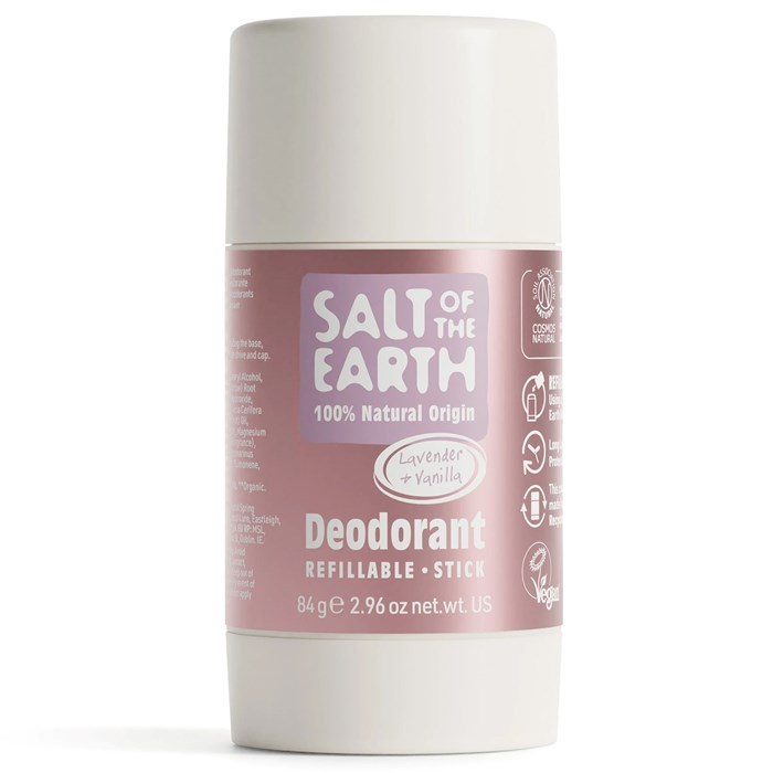 Salt of the Earth Lavender & Vanilla Refillable Deodorant Stick, 84 g