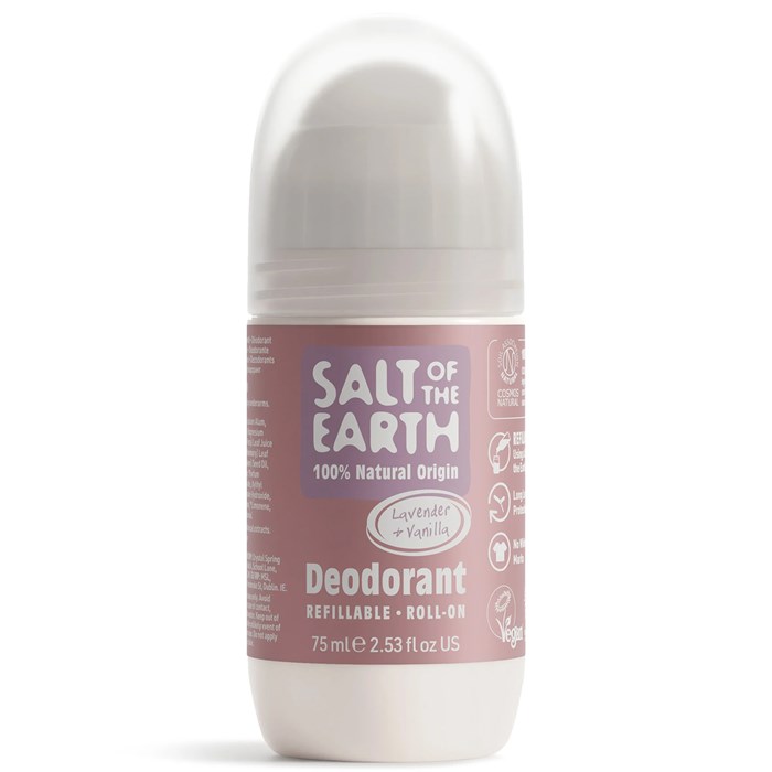 Salt of the Earth Lavender & Vanilla Refillable Roll-On Deodorant