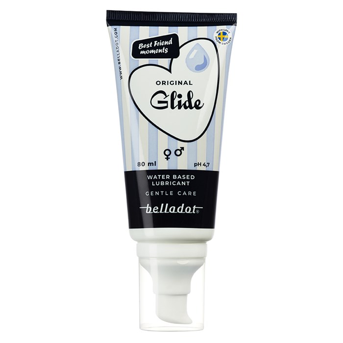 Belladot Vattenbaserat Glidmedel Original, 80 ml