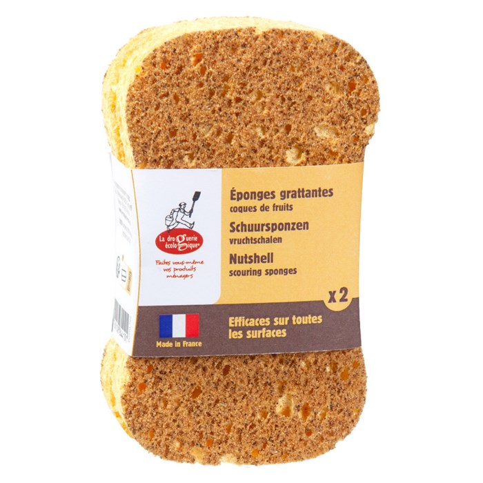 La Droguerie Écologique Rengöringssvamp, 2-pack