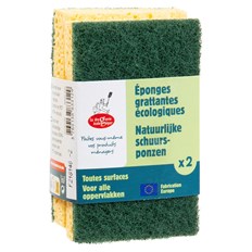 La Droguerie Écologique Kökssvamp Grov, 2-pack