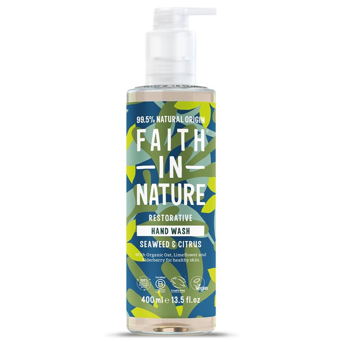 Faith in Nature Seaweed & Citrus Hand Wash, 400 ml