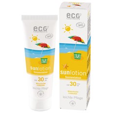 Eco Cosmetics Ekologisk Sollotion högt skydd SPF 30, 125 ml