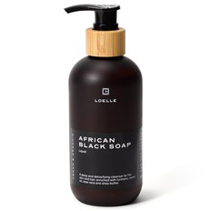 Loelle Flytande Afrikansk Svarttvål, 250 ml