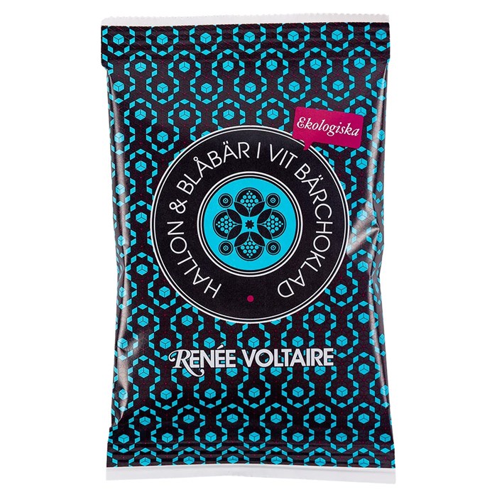 Renee Voltaire Hallon & Blåbär i Vit Bärchoklad, 45 g