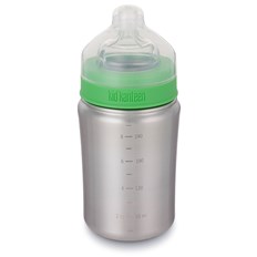 Klean Kanteen Kid Kanteen Nappflaska - Brushed Stainless