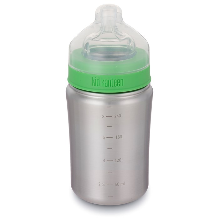 Klean Kanteen Kid Kanteen Nappflaska - Brushed Stainless