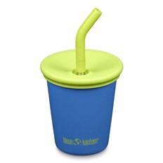 Klean Kanteen Kids Cup med Sugrörslock - Super Sonic, 296 ml