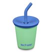 Klean Kanteen Kids Cup med Sugrörslock - Spring Bud, 296 ml