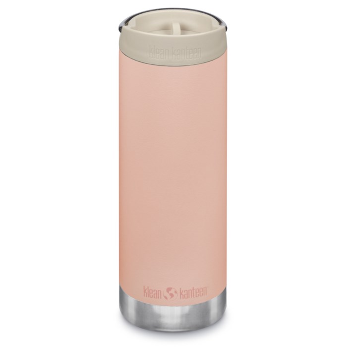 Klean Kanteen TKWide Isolerad Flaska med Cafékork - Peach Parfait