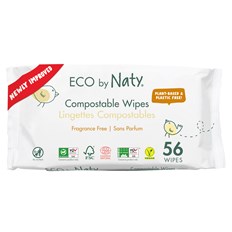 Naty Oparfymerade Våtservetter, 56 st