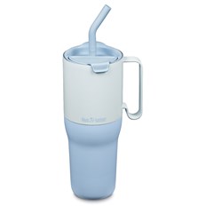 Klean Kanteen Rise Tumbler med Sugrörslock - Ice Blue, 1065 ml