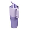 Klean Kanteen Rise Tumbler med Sugrörslock - Orchid Bloom, 1065 ml