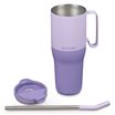 Klean Kanteen Rise Tumbler med Sugrörslock - Orchid Bloom, 1065 ml