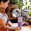 Klean Kanteen Rise Tumbler med Sugrörslock - Orchid Bloom, 1065 ml