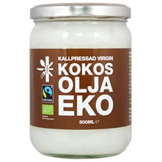 Superfruit Foods Ekologisk Kokosolja Kallpressad, 500 ml