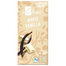 iChoc Chokladkaka White Vanilla, 80 g