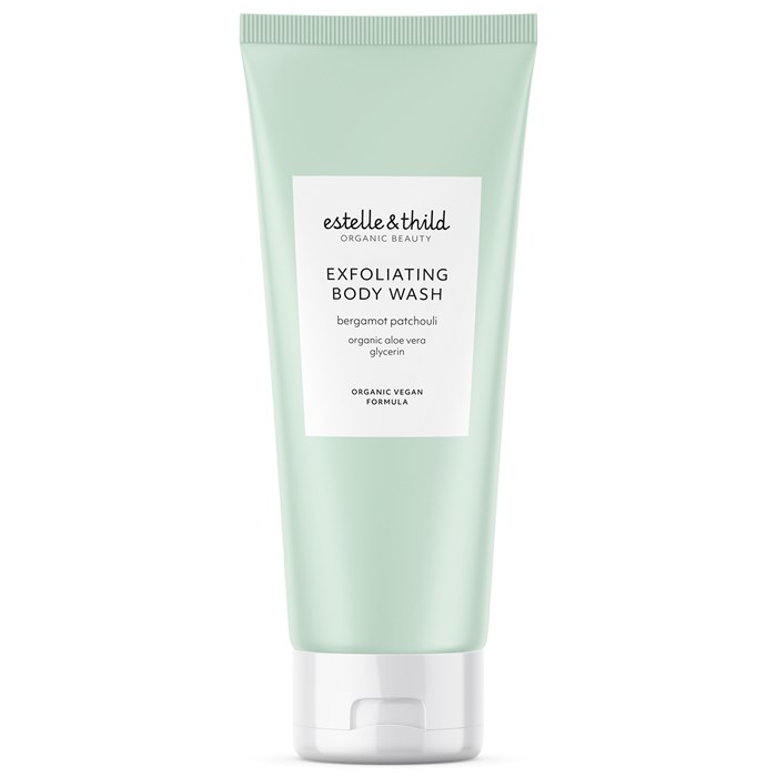 Estelle & Thild Bergamot Patchouli Exfoliating Body Wash, 200 ml