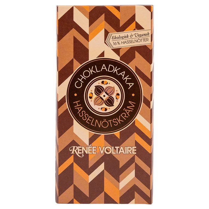 Renee Voltaire Chokladkaka med Hasselnötskräm, 100 g