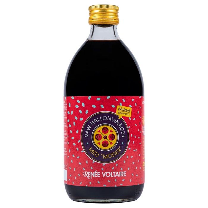 Renee Voltaire Raw Hallonvinäger med moder, 500 ml