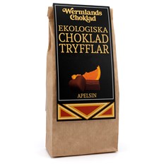 WermlandsChoklad Ekologiska Chokladtryfflar Apelsin, 150 g