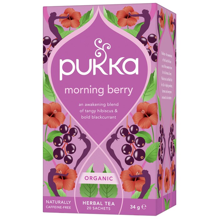 Pukka Herbs Örtte Morning Berry, 20 påsar
