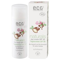 Eco Cosmetics Dagkräm SPF 30 Argan & Karanjaolja, 50 ml