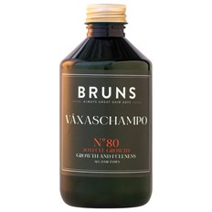 BRUNS Växaschampo Nº80 - Glädjande Tillväxt, 300 ml