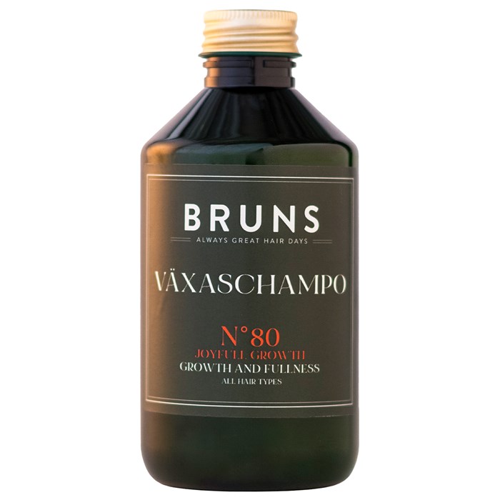 BRUNS Växaschampo Nº80 - Glädjande Tillväxt, 300 ml
