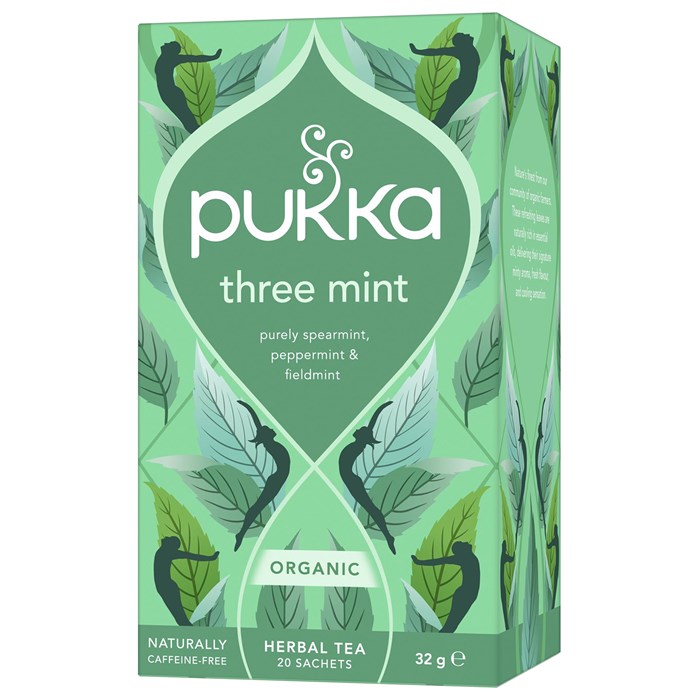 Pukka Herbs Örtte Three Mint, 20 påsar