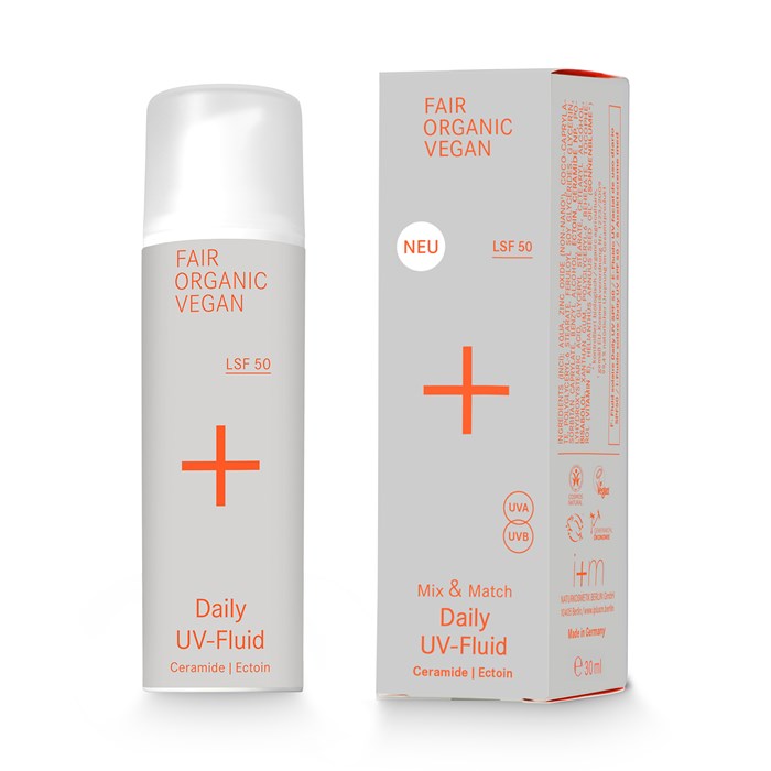 i+m Naturkosmetik Mix & Match Daily UV-Fluid SPF 50, 30 ml