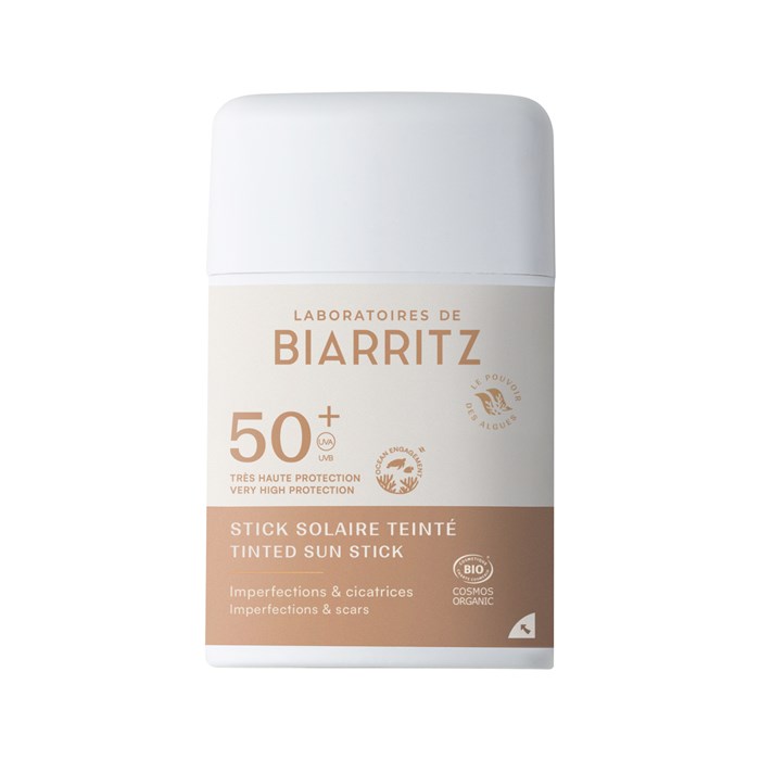Laboratoires de Biarritz Tinted Sun Stick SPF 50+, 12 g