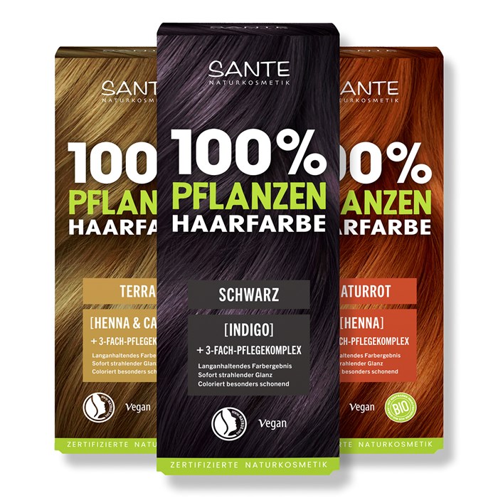 Sante Naturlig Hårfärg av örter, 100 g