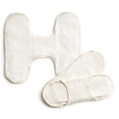 Imse Tygbindor Snap Free - Natural, 3-pack