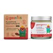 Georganics Barntandkräm med Fluorid - Strawberry, 60 ml