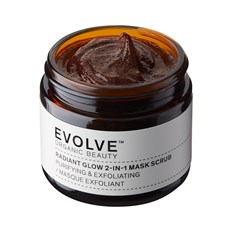 Evolve Radiant Glow 2-in-1 Mask Scrub, 60 ml