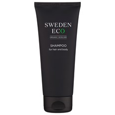 Sweden Eco Ekologiskt Schampo / Duschkräm för män, 200 ml
