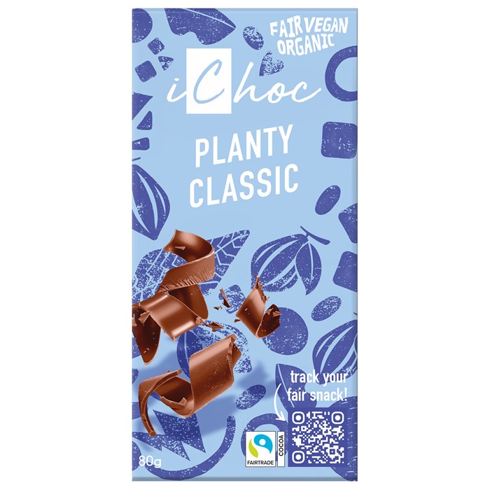 iChoc Chokladkaka Planty Classic, 80 g