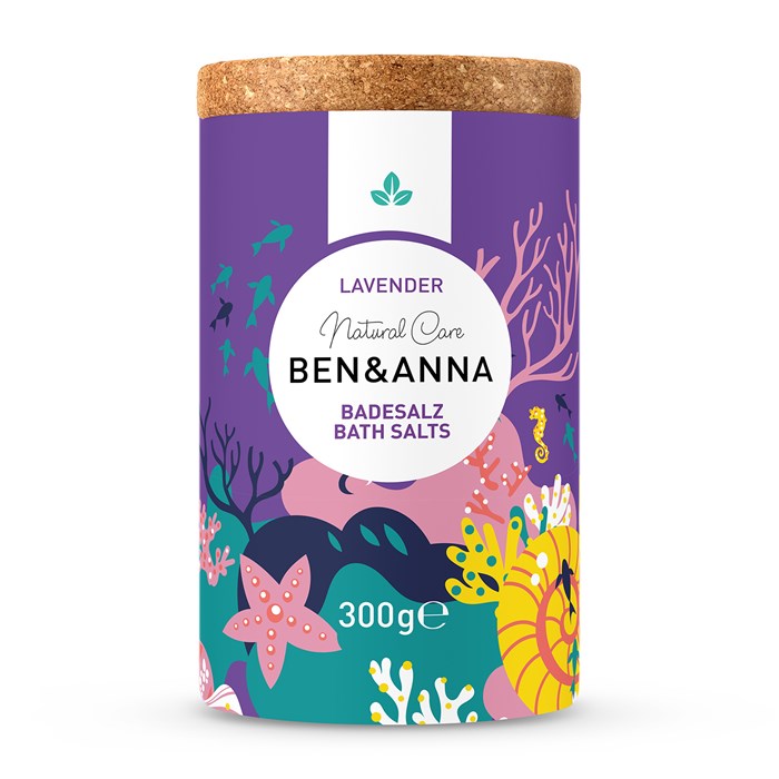 Ben & Anna Bath Salt Lavender, 300 g