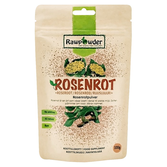 Rawpowder Rosenrotpulver, 100 g