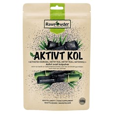 Rawpowder Aktivt Kolpulver, 100 g