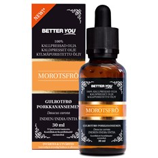 Better You Morotsfröolja Kallpressad, 30 ml