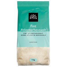 Urtekram Food Fint Atlanthavssalt Oraffinerat, 1 kg