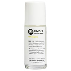 True Organic of Sweden Undercover Agent Deodorant - Lemongrass, 50 ml